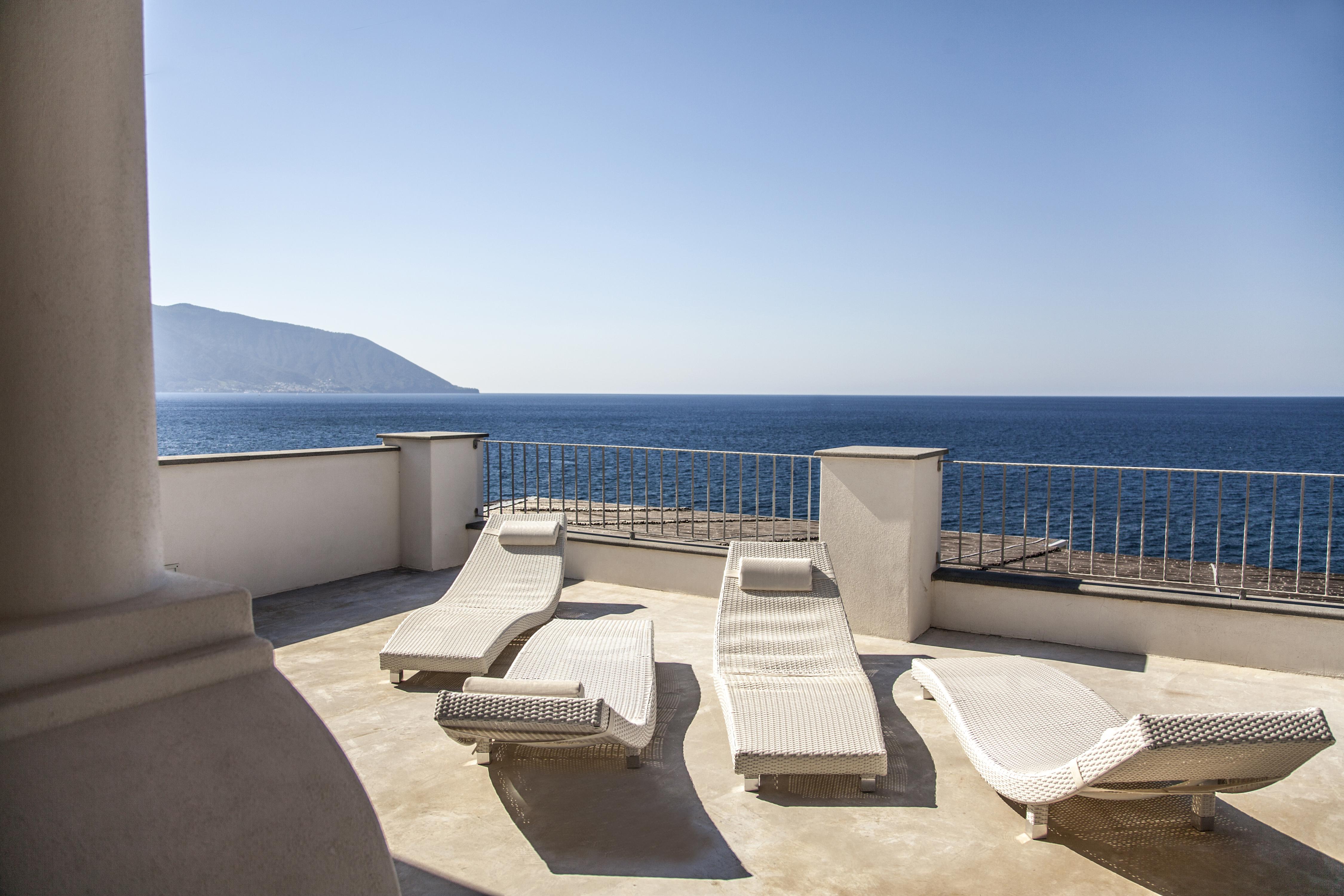 Hotel Cutimare - Aeolian Charme Acquacalda Kültér fotó